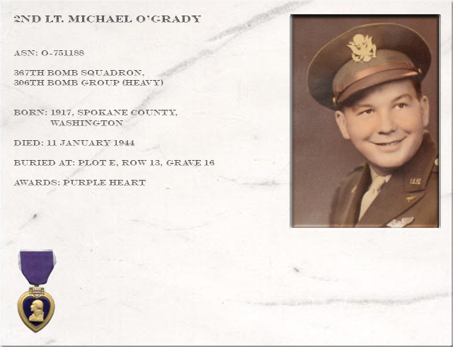 2nd Lt. Michael O'Grady